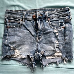 American Eagle woman jean shorts